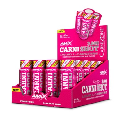 Carnishot 3000 60 Ml. Caja 20 viales