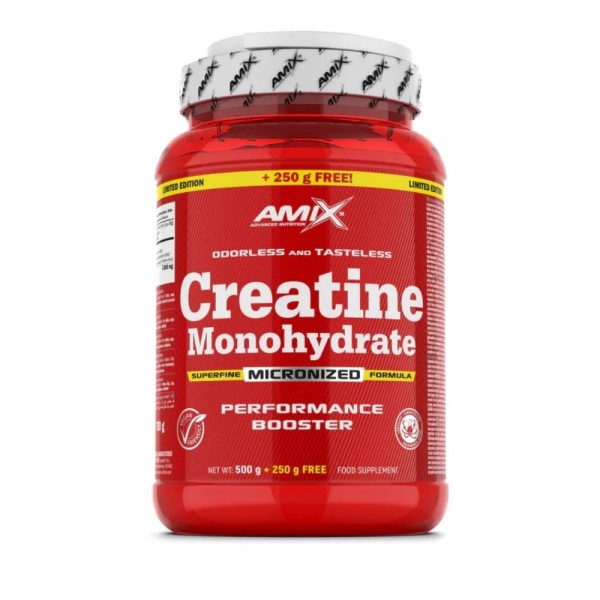 Creatine Monohydrate 500 gr. + 250 gr. GRATIS Creatine Monohydrate 500 gr. + 250 gr. GRATIS