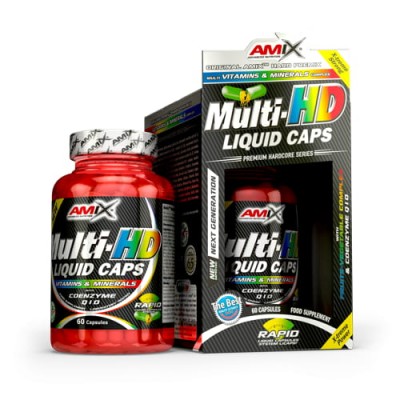 Multi HD 60 liquid caps Amix envase de 60 cápsulas líquidas