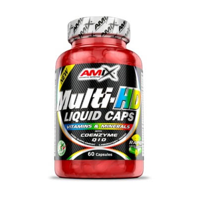 Multi HD 60 liquid caps Amix envase de 60 cápsulas líquidas
