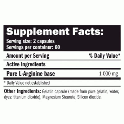 Arginine 120 Cáp. Arginine 120 Cáp.