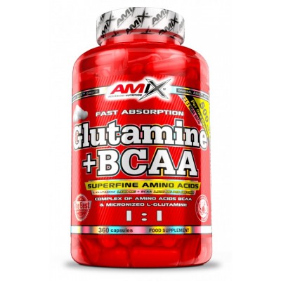 Glutamine + Bcaa 360 Cp. Glutamine + Bcaa 360 Cp.