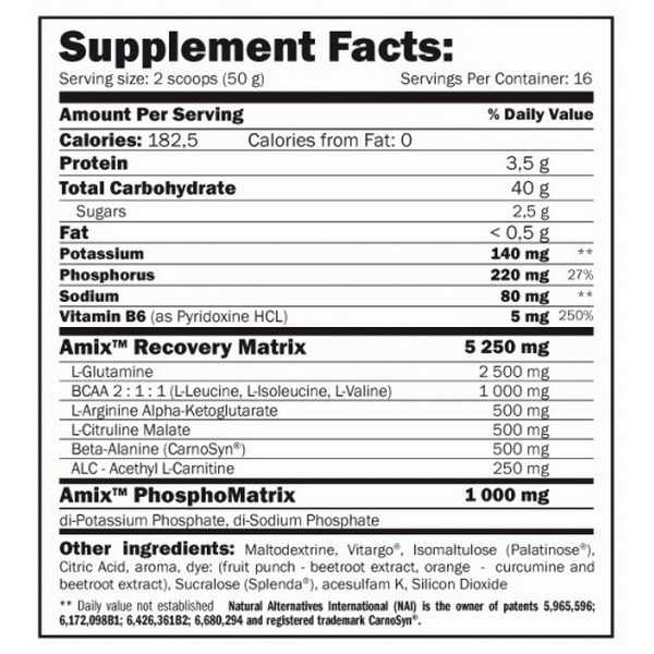 Isolyn Recovery 800 Gr. Isolyn Recovery 800 Gr.