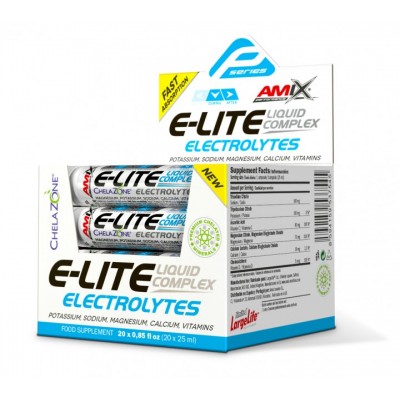 E-lite Electrolytes Liquid Caja 20 uds. E-lite Electrolytes Liquid Caja 20 uds.