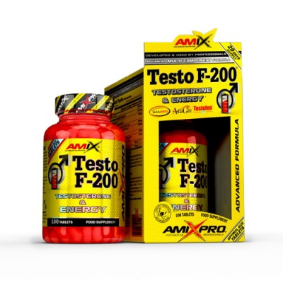 Testo F-200 Amix Pro tabletas precursor hormonal Testo F-200 Amix Pro tabletas 100 tab 250 tab