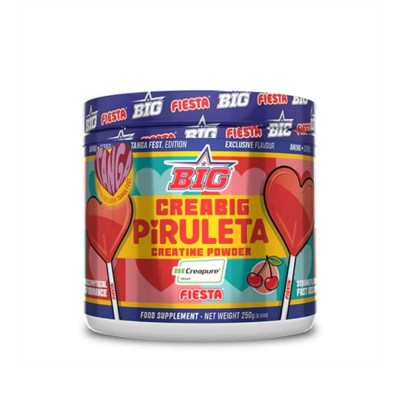 Creabig Creapure Big Nutrition 250 g sabores cola Kojak Fiesta
