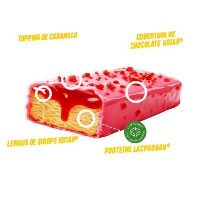 Fiesta Kojak Protein Bar 15X60G Big caja de 15 barritas