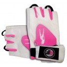 Guantes Blanco/Rosa