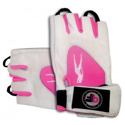 Guantes Blanco/Rosa