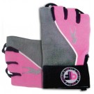 Guantes Gris/Rosa