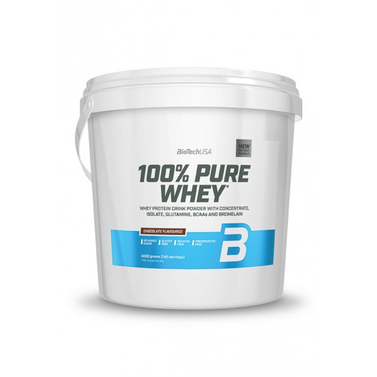 100% Pure Whey 4 Kg.
