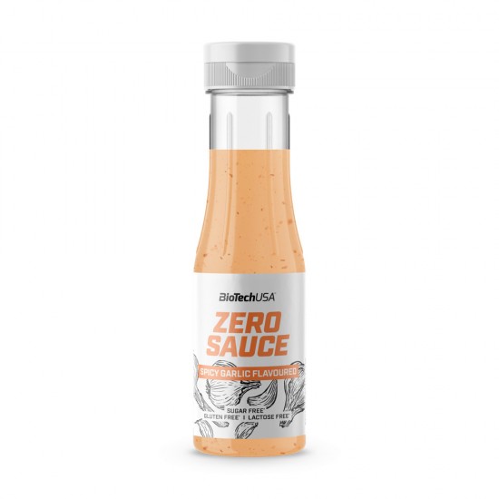 Zero Sauce Ajo Picante 350 Ml.
