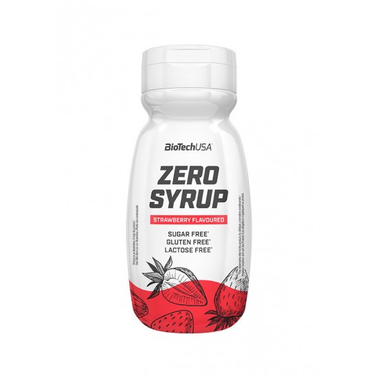 Zero Syrup Strawberry 350 Ml.