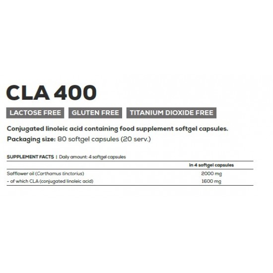 CLA 400  80 Softgels