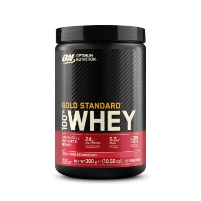 Gold Standard 100% Whey 300g - Proteína de suero para probar sabores sin compromiso gold-standard-100-whey-protein-300g-optimum-nutrition-probar-sabores