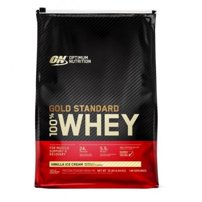 Gold Standard 100% Whey 4,54 kg 10 lbs - Bolsa hermética máximo ahorro gold-standard-100-whey-protein-4-54kg-10lbs-optimum-nutrition-bolsa-hermetica-ahorro