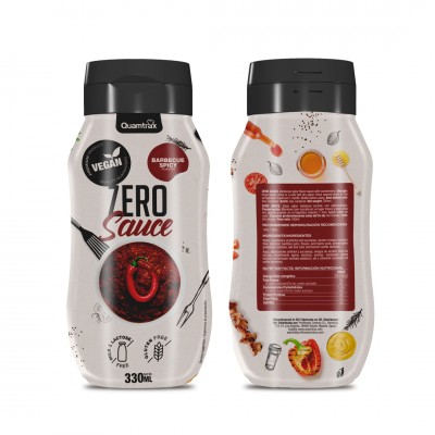 Zero Sauce Barbacue Spicy 330 ml.