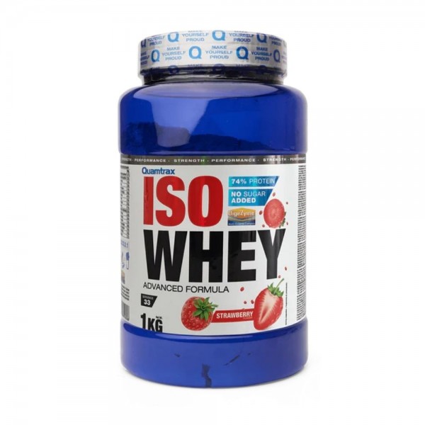 Iso Whey 1kg Quamtrax proteína suero aislada concentrada DigeZyme iso-whey-1kg-quamtrax-proteina-suero-aislada-concentrada-digezyme