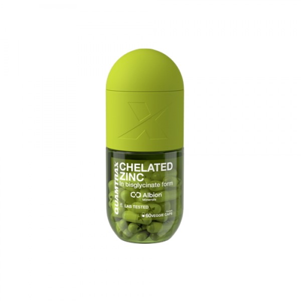 Zinc quelado 60 Vcaps Quamtrax Essentials con bisglicinato Albion zinc-quelado-60-vcaps-quamtrax-essentials-bisglicinato-albion