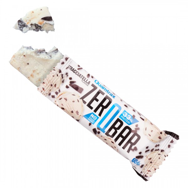 Zero Q Bar Quamtrax 12 unidades - Barrita de proteína sin azúcar 60g zero-q-bar-12-uds-barrita-proteina-sin-azucar-32-porciento
