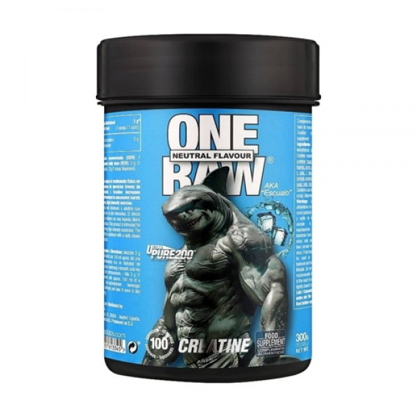 One Raw Creatine Zoomad Labs creatina monohidrato 200 mesh One Raw Creatine Zoomad Labs 300 g neutra y sabores