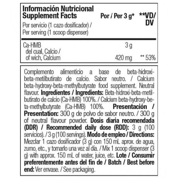 One Raw HMB 300 Gr. One Raw HMB 300 Gr.