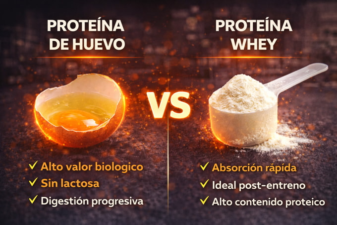 comparativa entre proteina de huevo y proteina whey proteina huevo vs whey comparativa nutricional